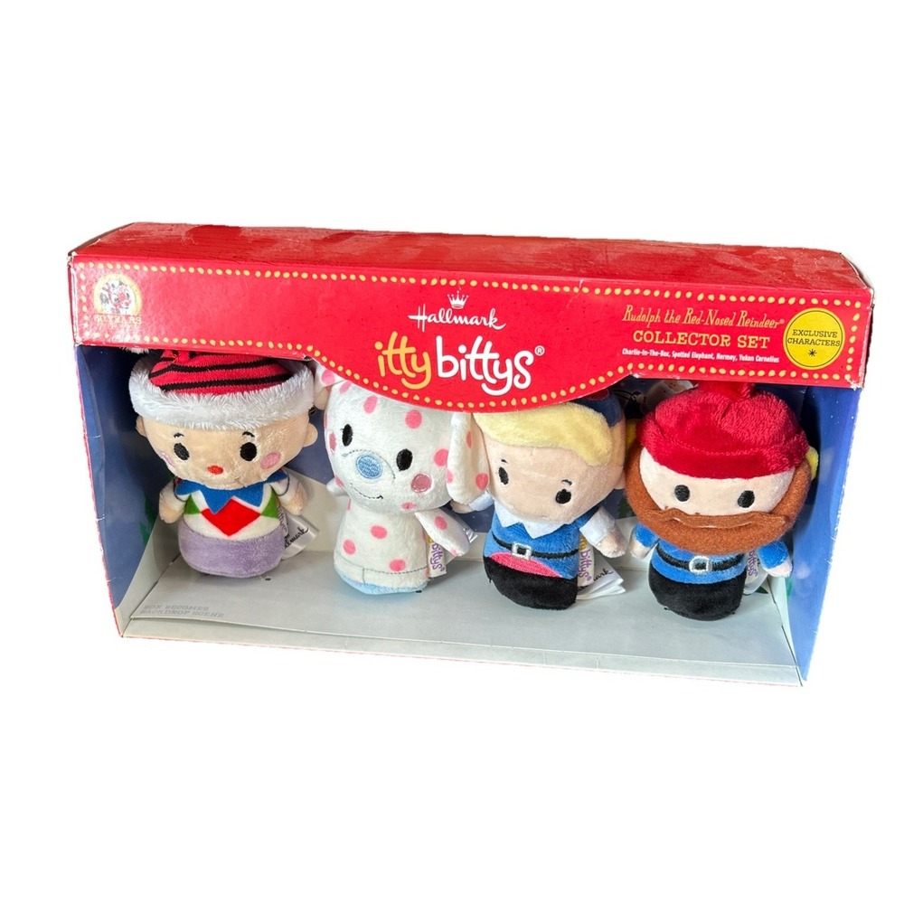 Hallmark Itty Bittys‎ Rudolph Red-Nosed Reindeer 50th Set Misfit Christmas Yukon